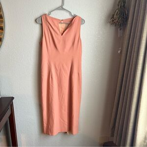 L’Wren Scott Peach Tailored Sheath Dress